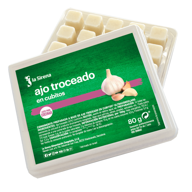 Ajo troceado 80 g