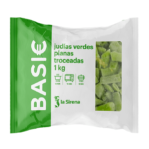 Judía plana troceada Basic La Sirena