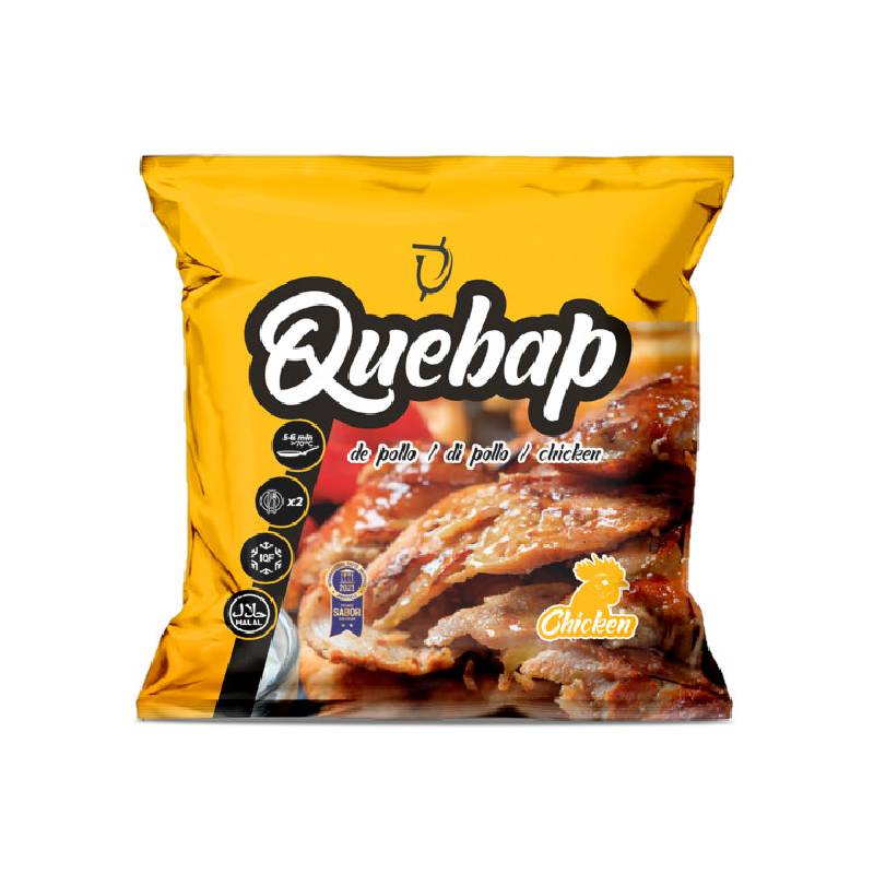 Kebab loncheado de pollo 250 g