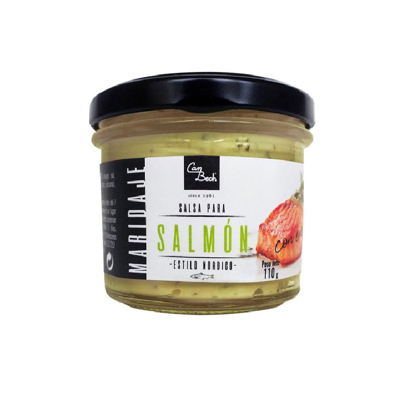 Salsa con eneldo para salmón 110 g