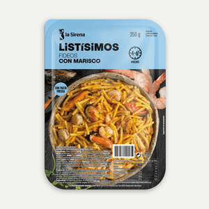 Fideos con marisco Listísimos