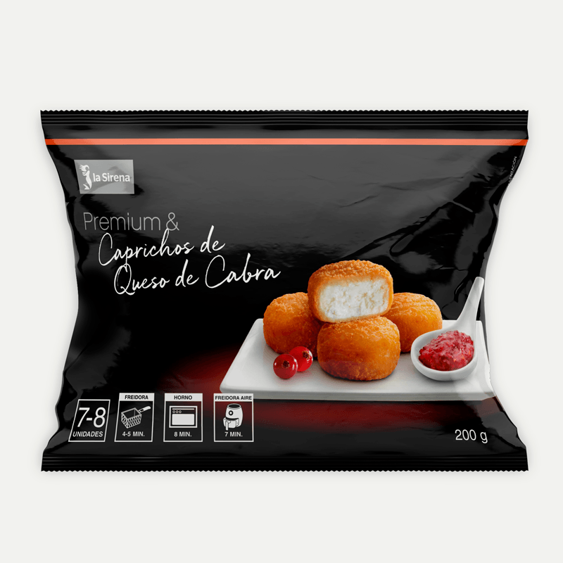 Caprichos de queso de cabra Premium 200 g