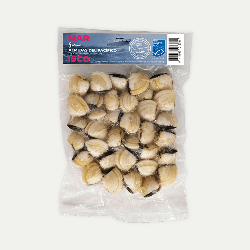 Almeja del Pacífico MSC 450 g